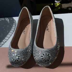 Toddler girls sparkle flats